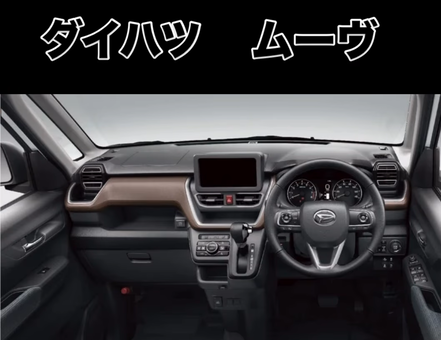 ダイハツ ムーヴ新型運転席ダッシュボード、DNGA採用
