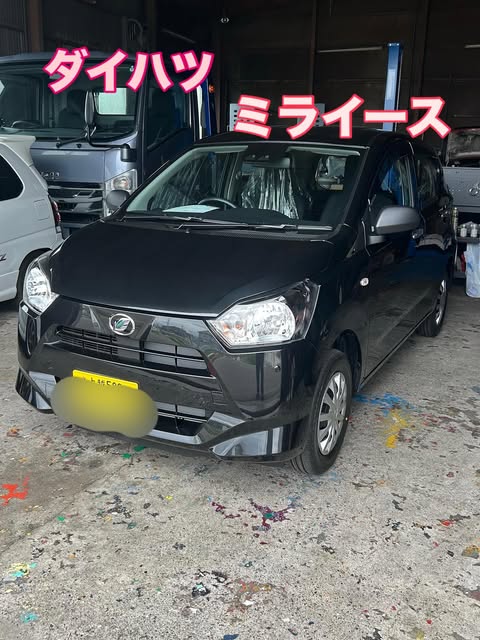ダイハツ ミライース正面外観、上越市で人気の軽自動車